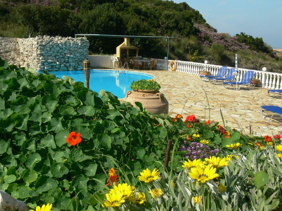 Angela Apartments Pool Gardens And Sea Views 阿吉欧史芬尼 外观 照片